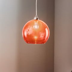 Lógó világítás Colour, üvegburás, piros
