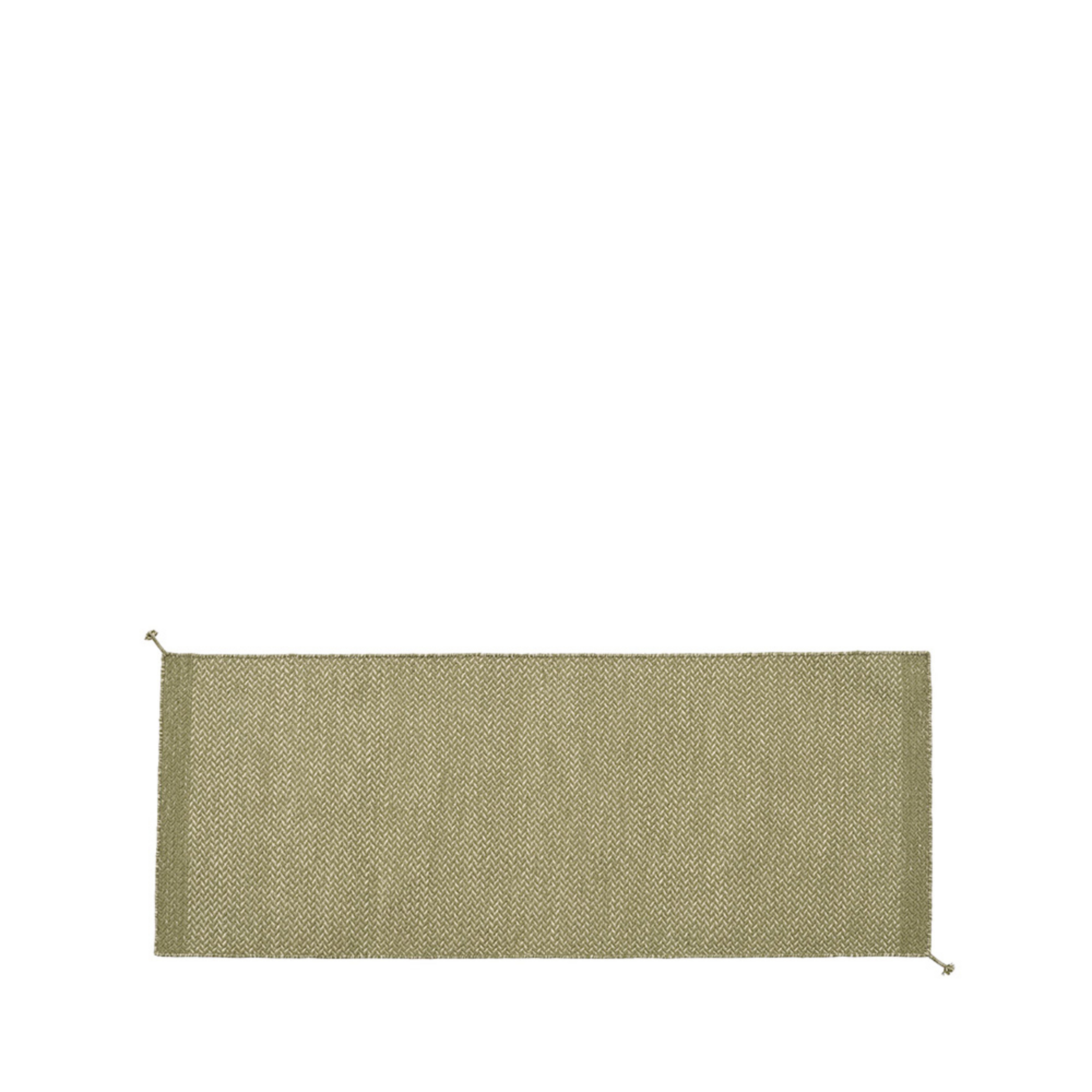 Ply Carpet rPET 200x80 Moss Green - Muuto