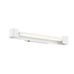 Box LED wall light, rotatable, white