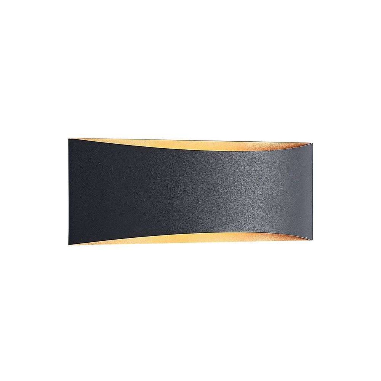 Danta Wandleuchte Black/Gold - Arcchio