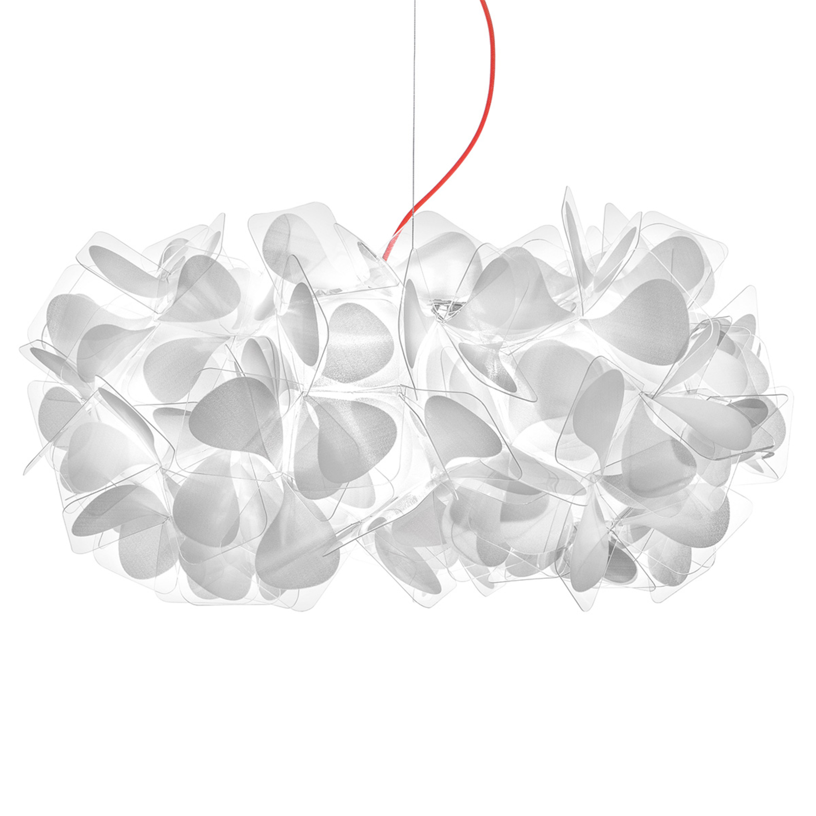 Slamp Clizia Mama Non hanging lamp Ø 53 cm, for Living / Dining Room, Cristalflex®, E27, 10 W, energy efficiency: A++, H: 25 cm