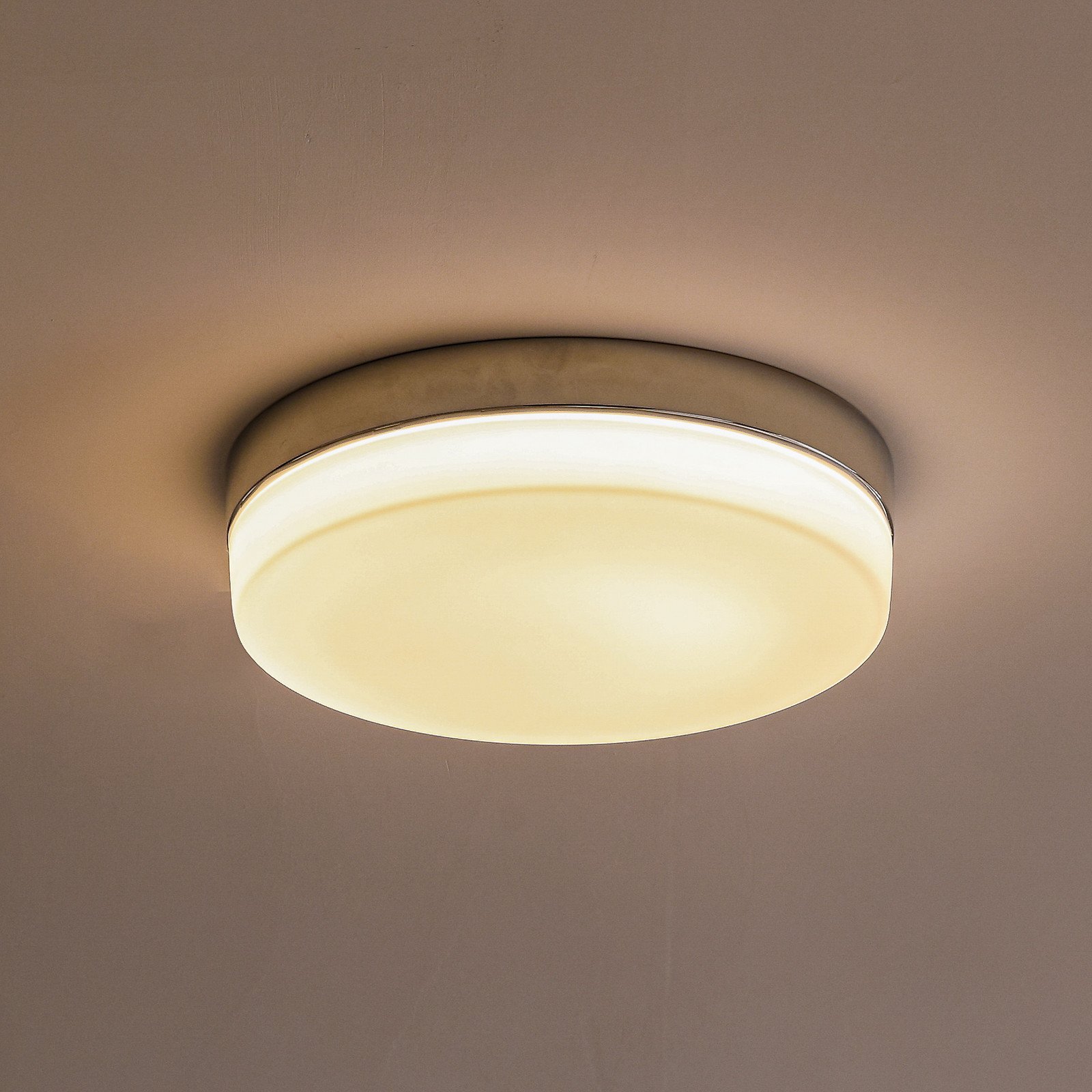 Arcchio Alira plafonieră LED baie crom 24 cm - Modern - alb crom - Metal