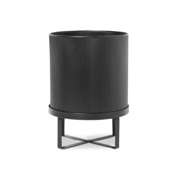 Bau Pot de Fleurs Large Black - Ferm Living