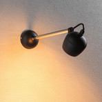 Paulmann Smart LED-Außenwandlampe Kikolo anthrazit 9 cm IP65