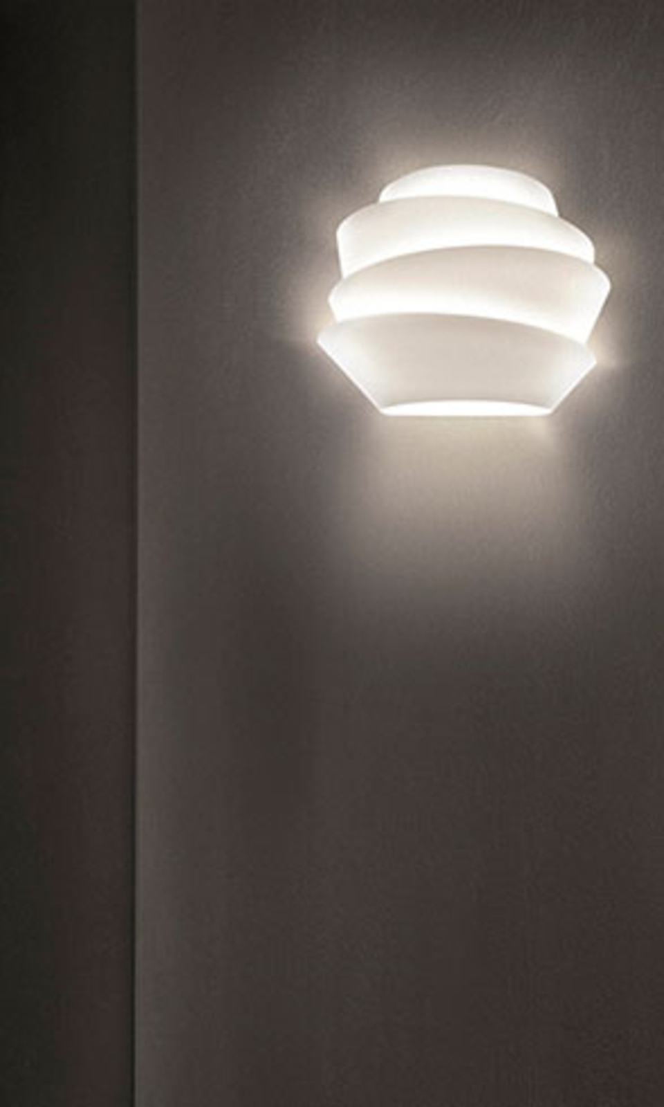 Le Soleil White Candeeiro de Parede - Foscarini