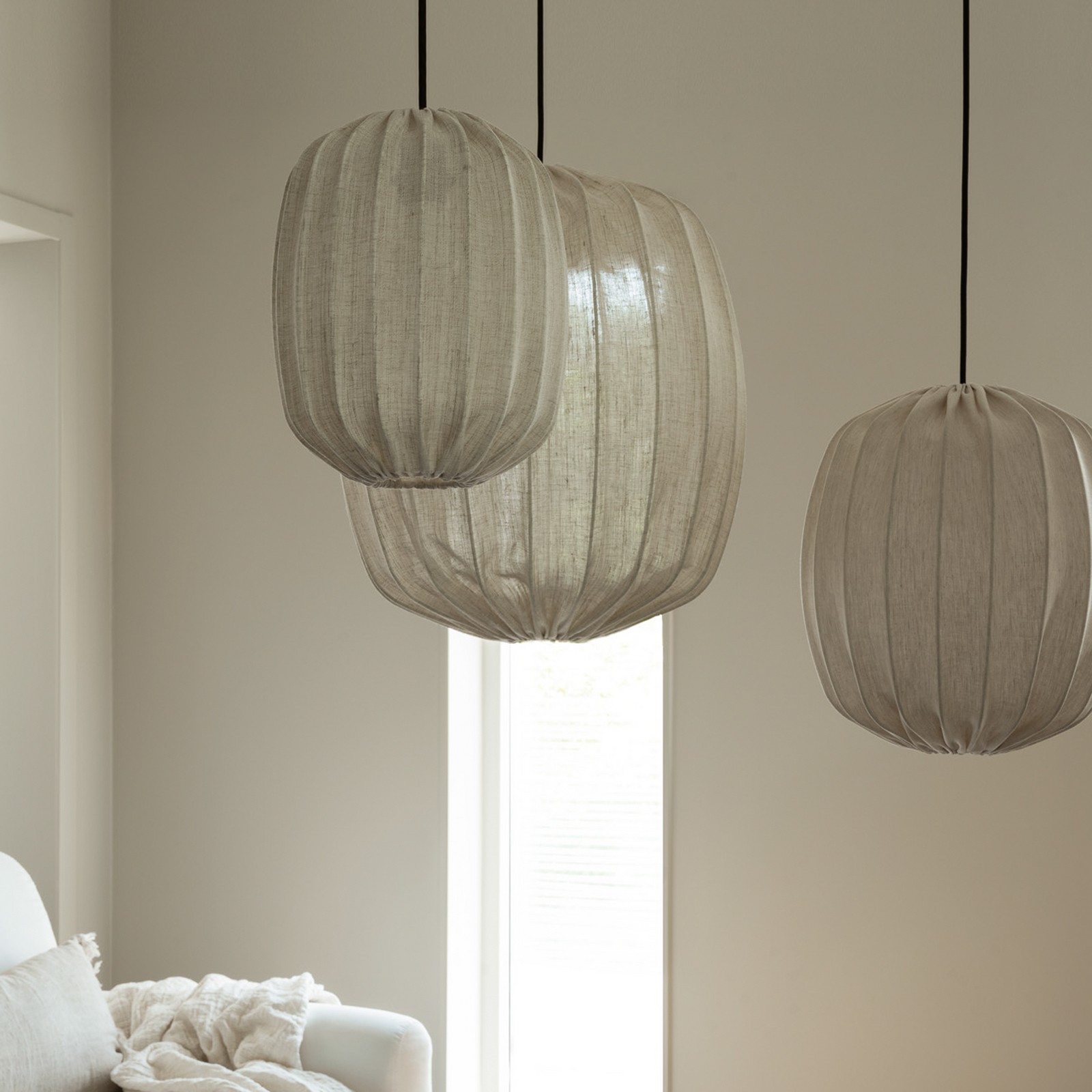 Prisma 25 Schirm Linen Natural - Watt & Veke