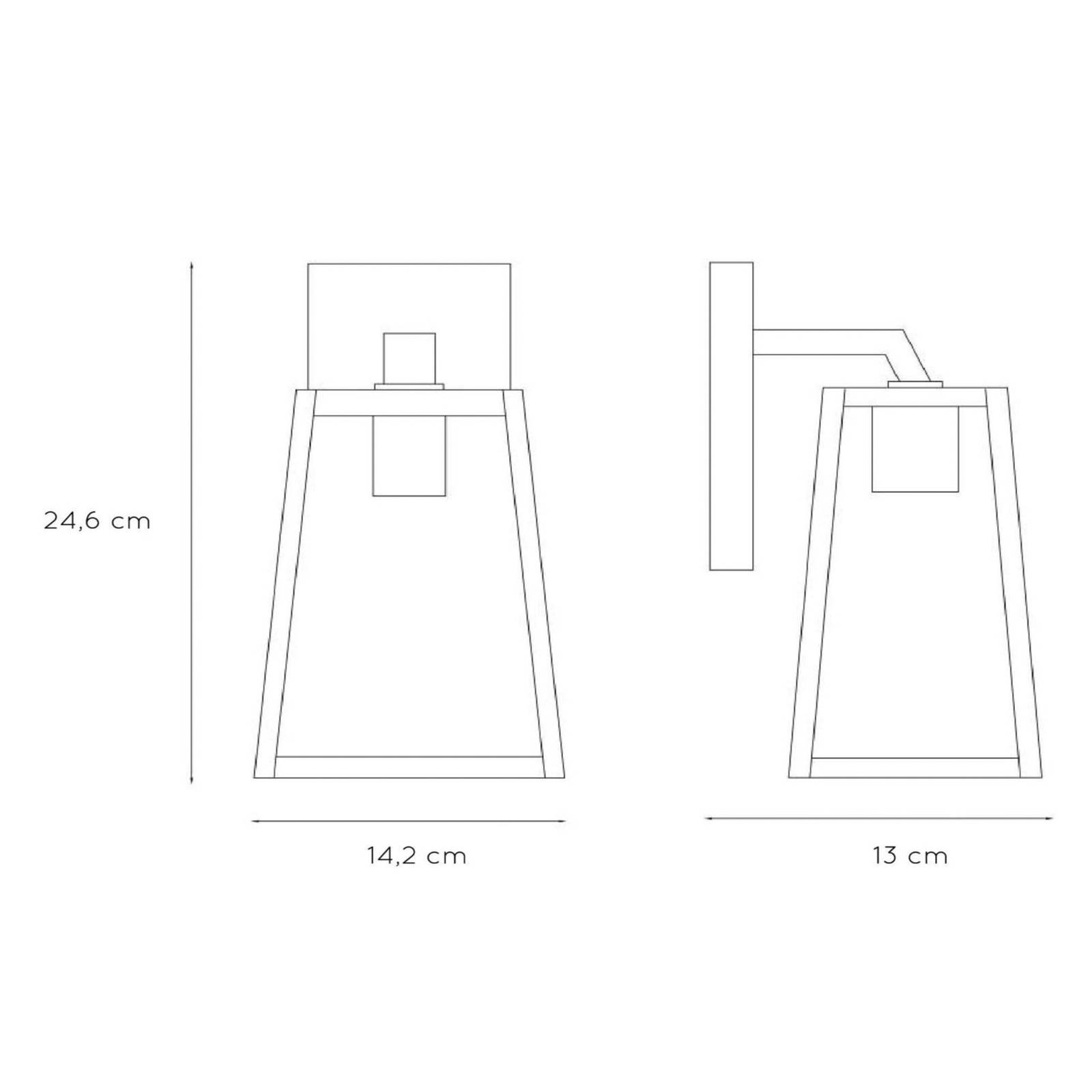 Kinkiet zewnętrzny Matslot, wysokość 24,6 cm