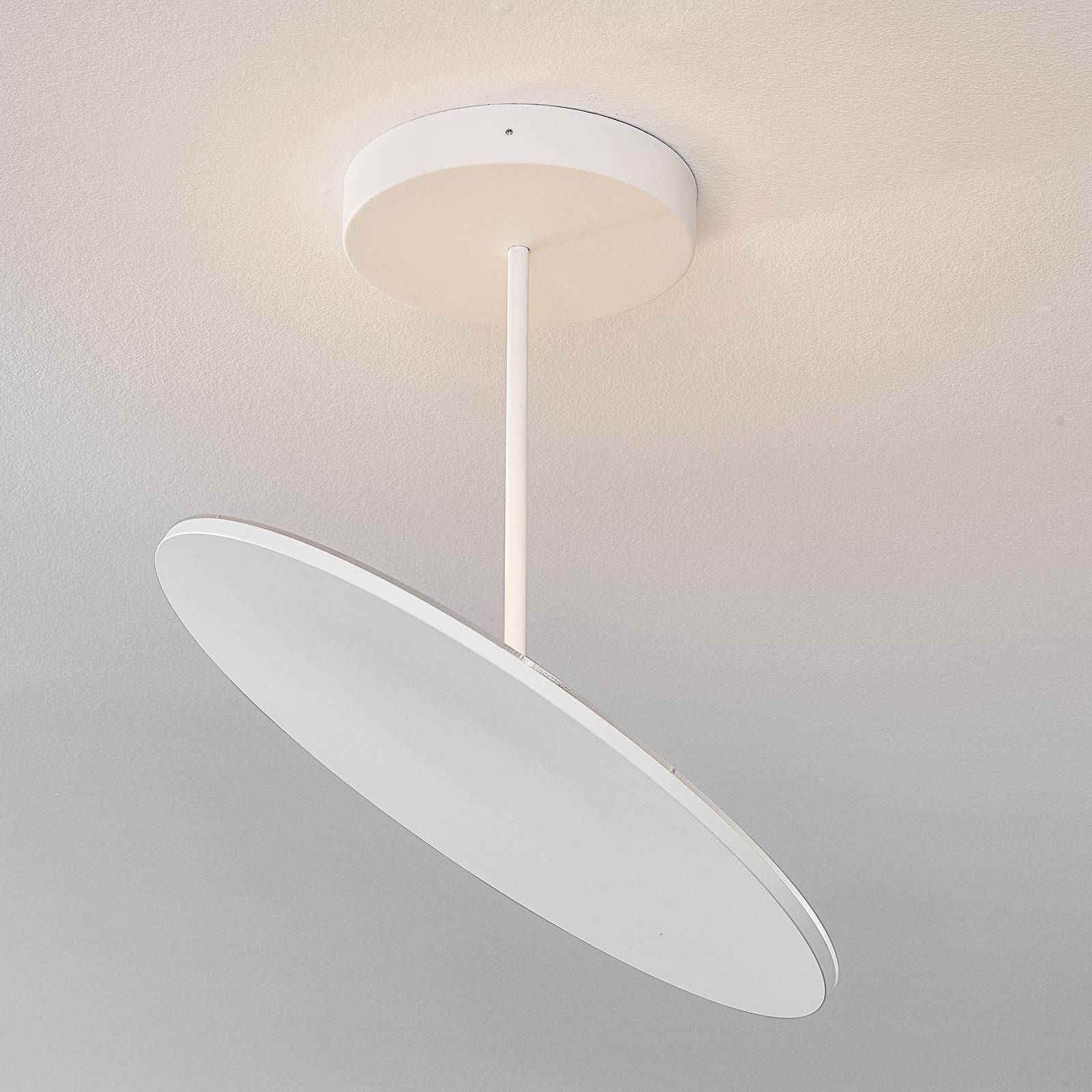 Holtkötter Plano XL plafonnier LED structuré blanc
