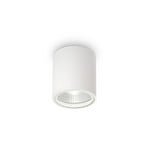 Ideal Lux ceiling light Gun, white, aluminium, IP44, GU10