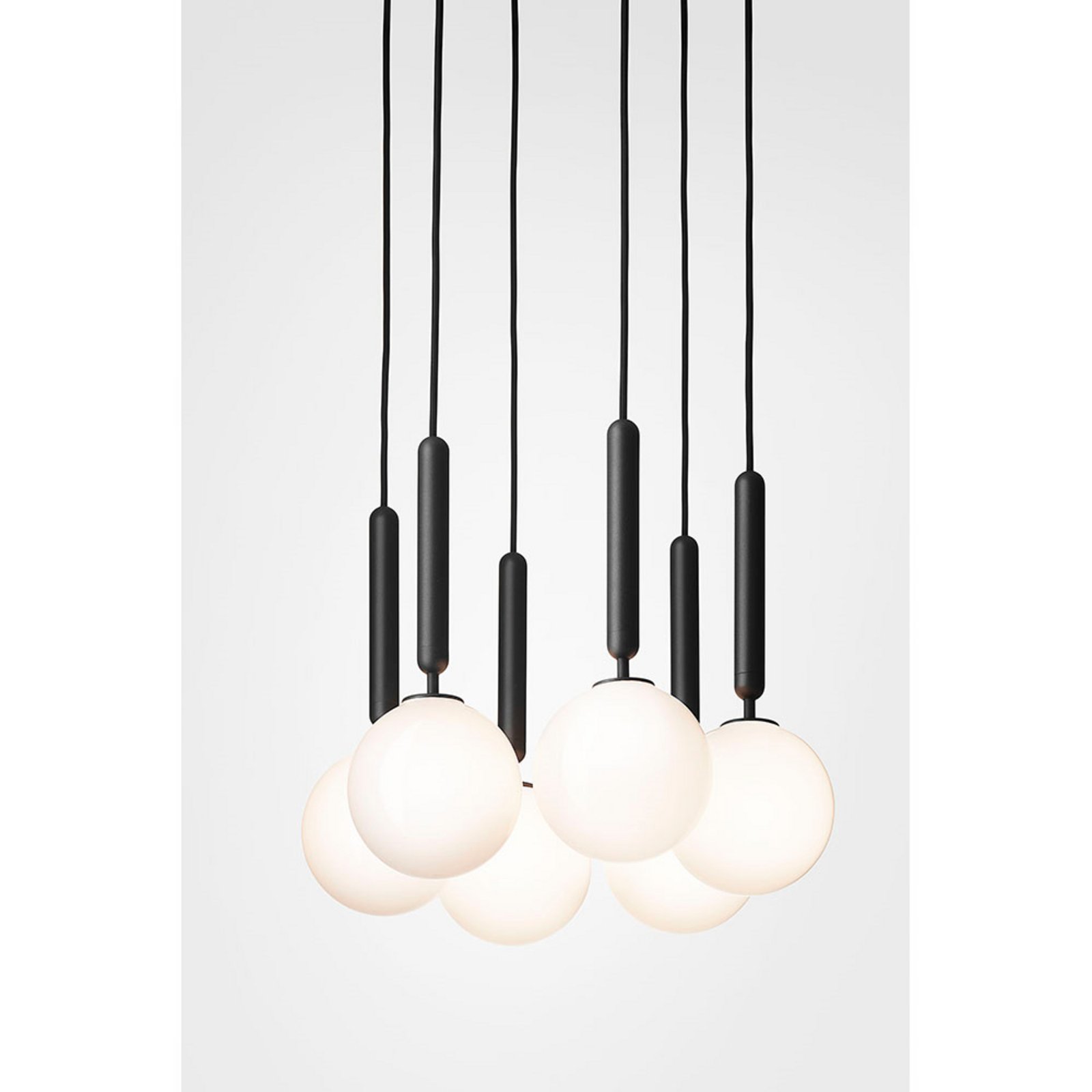 Miira 6 Candelabru Rock Grey/Opal White - Nuura