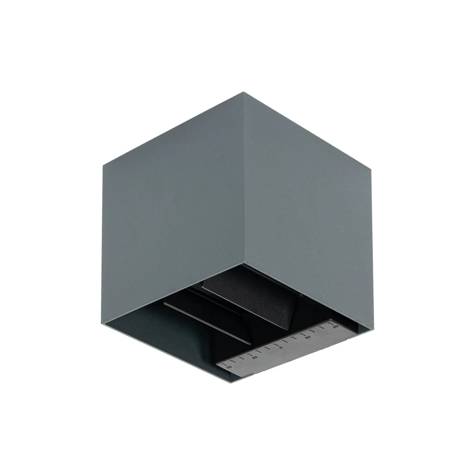 Prios LED-Solarwandlampe Lius, Höhe 15 cm, Bewegungssensor