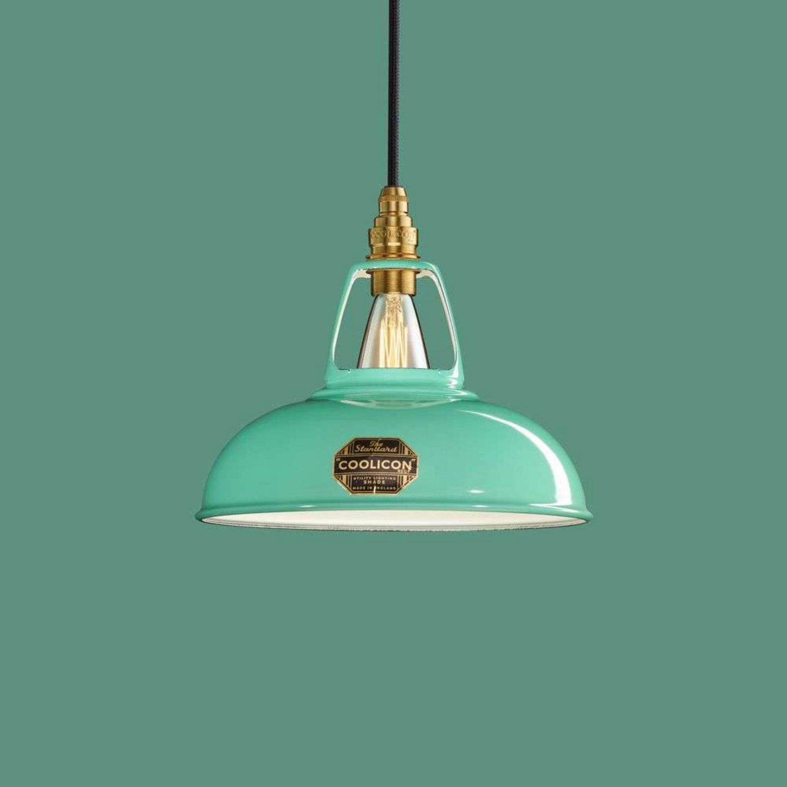Original 1933 design pendellampe Fresh Teal Coolicon - Stue - Metal