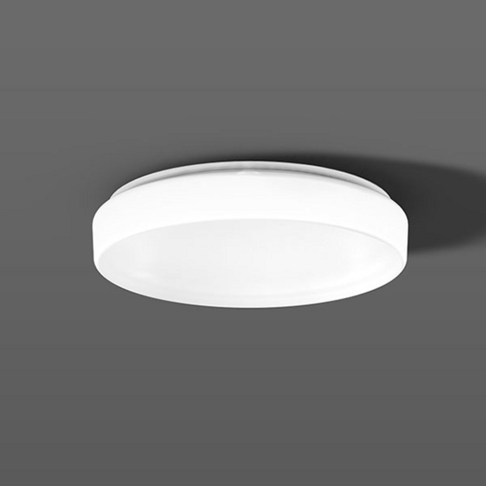 RZB Flat Polymero Circle Slim DALI 13W 30cm 840 - Hol - alb opal - Plastic