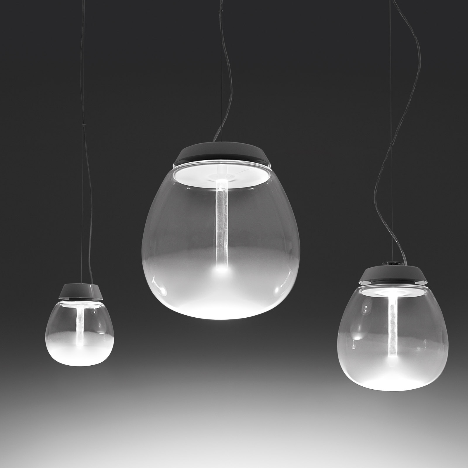 "Artemide Empatia" LED pakabinamas šviestuvas, Ø 26 cm