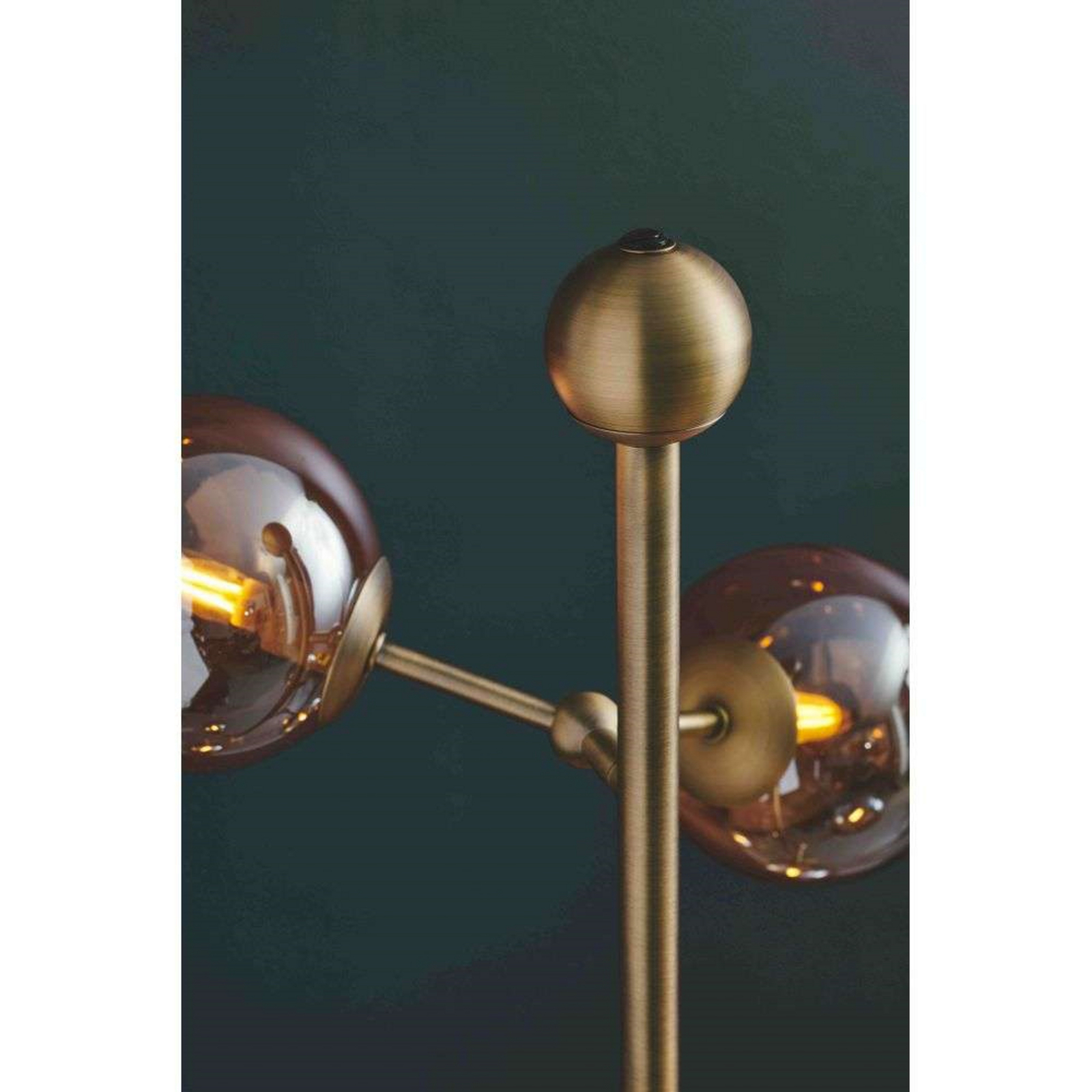 Atom Lampadar Antique Brass - Halo Design