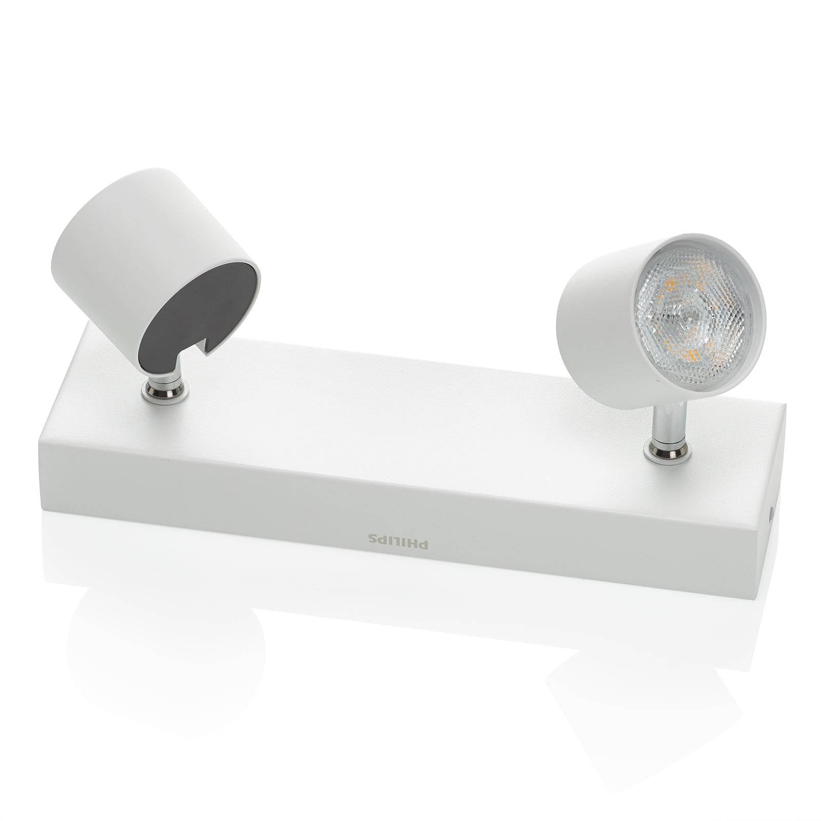 Philips Star LED-Strahler weiß 2-flg. WarmGlow