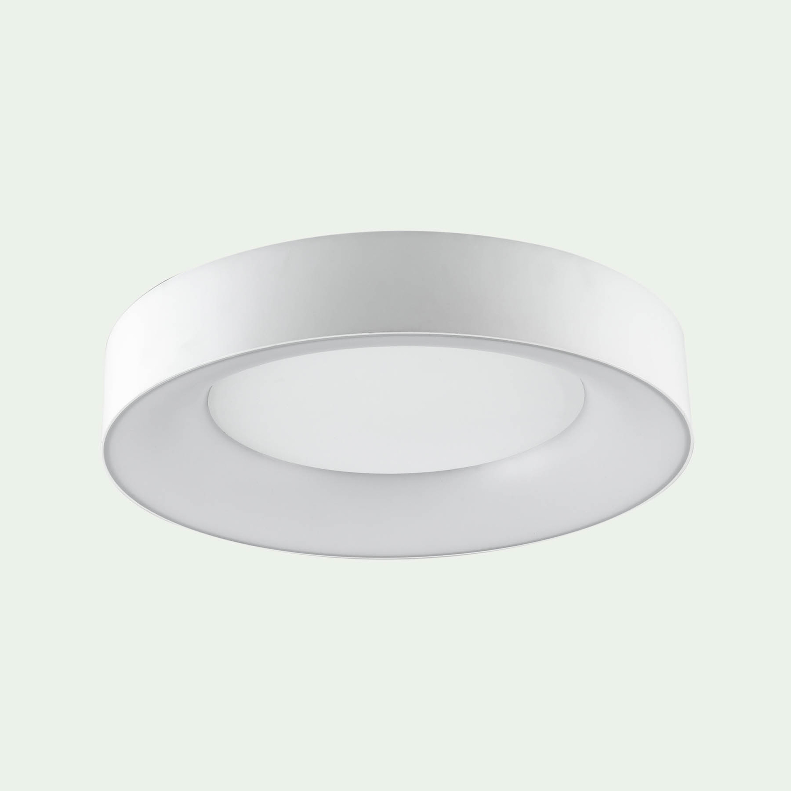 LED-Deckenleuchte Sauro, Ø 40 cm, weiß