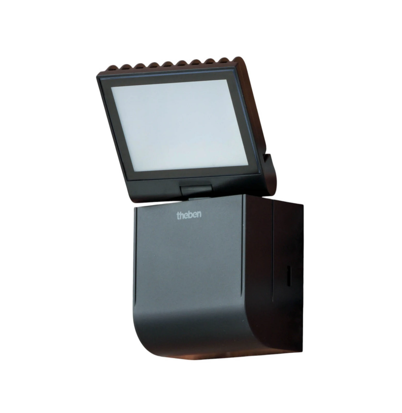 Theben LED-utomhusvägglampa theLeda S8-100L, svart, 4000 K