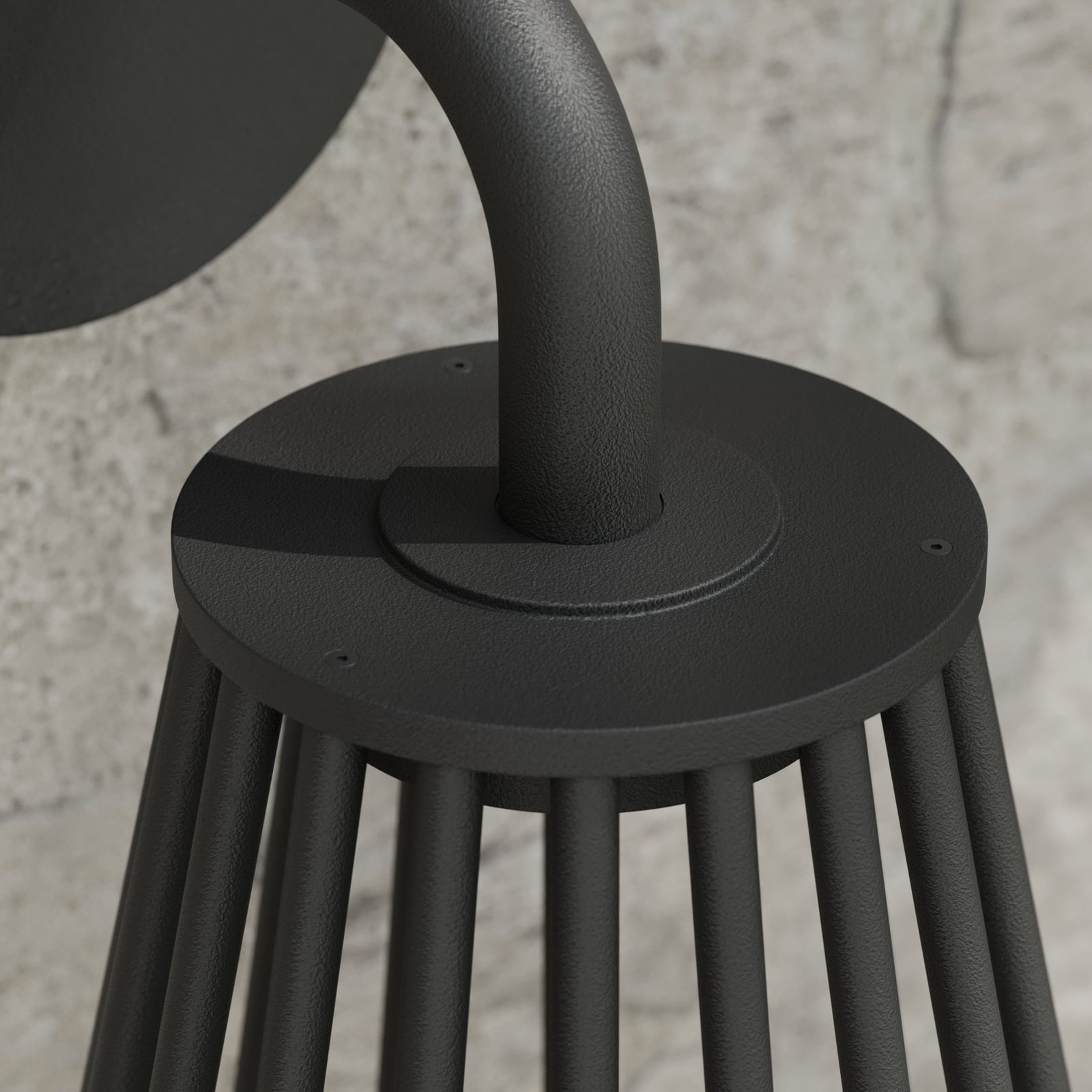 UDGÅET - Miray LED Vanjski Zidna lampa tamno Siva - Lucande