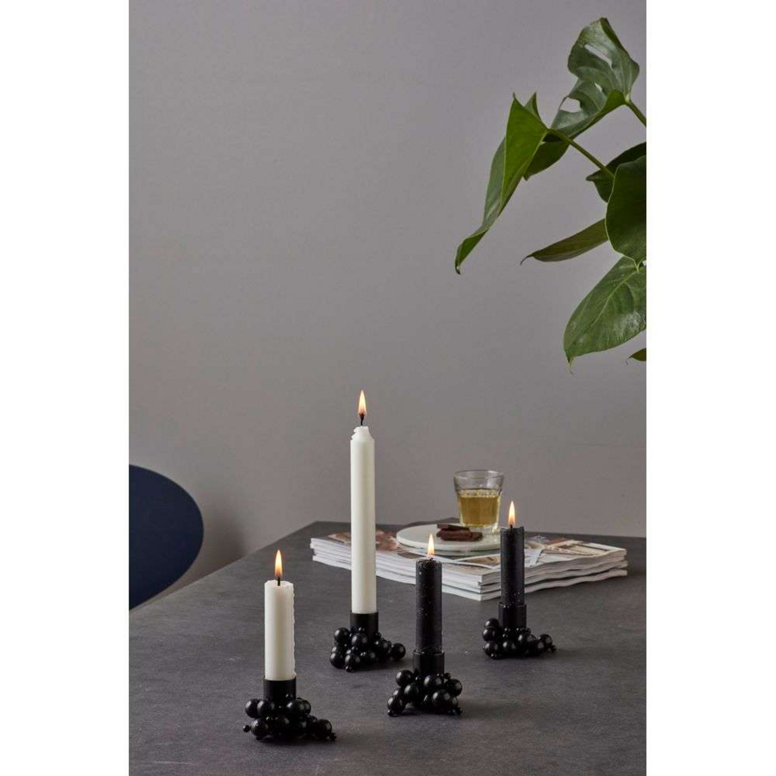 Molekyl Candlelight 4 Negru - GEJST