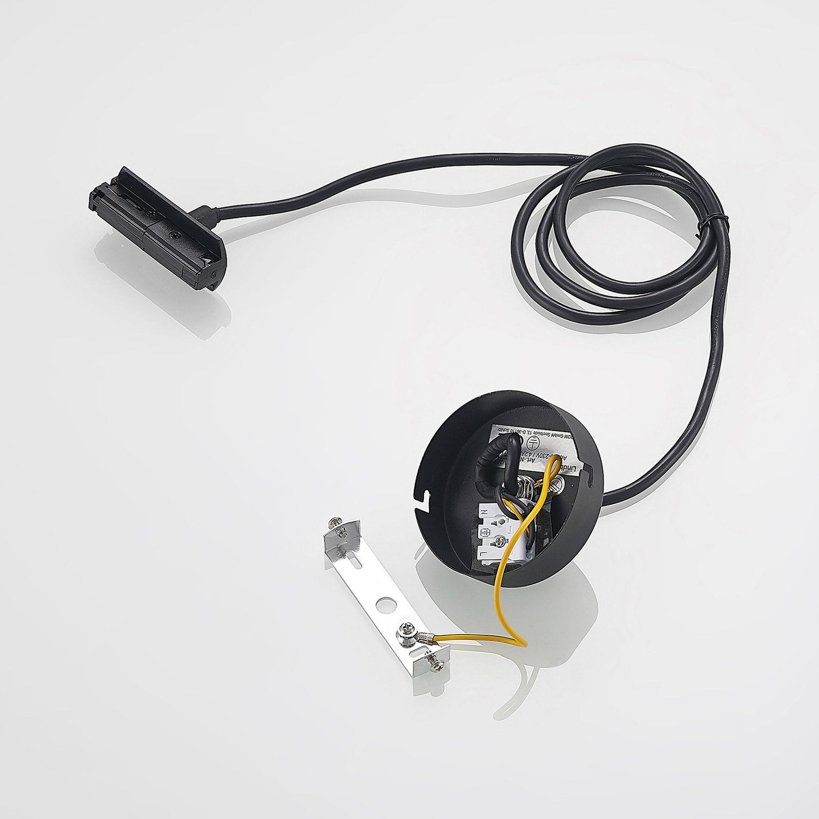 Linaro Track Connecteur d'alimentation Noir - Lindby