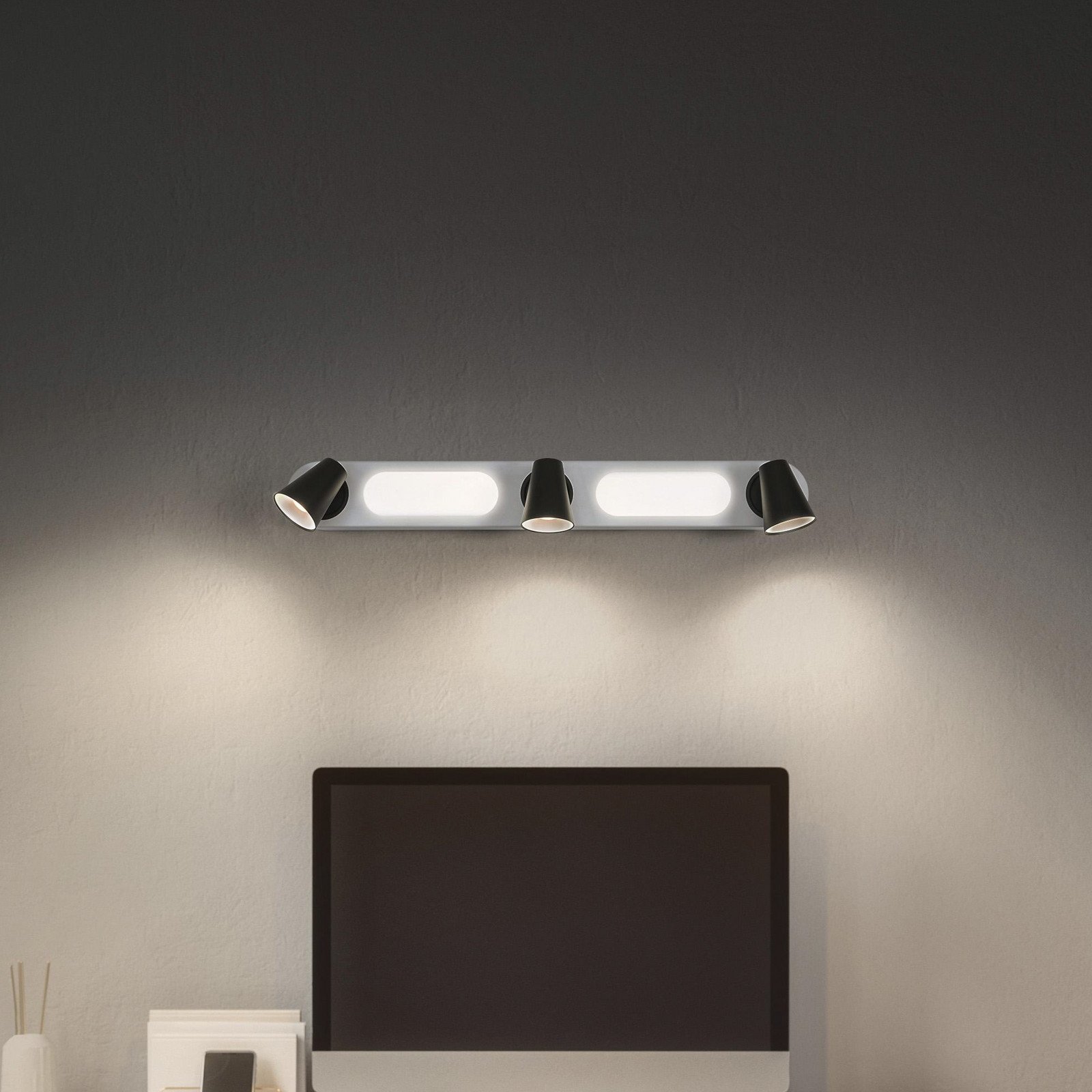 LEDVANCE Plafonieră cu LED Neptune 3 spoturi alb - Camera de zi / sufragerie - Metal