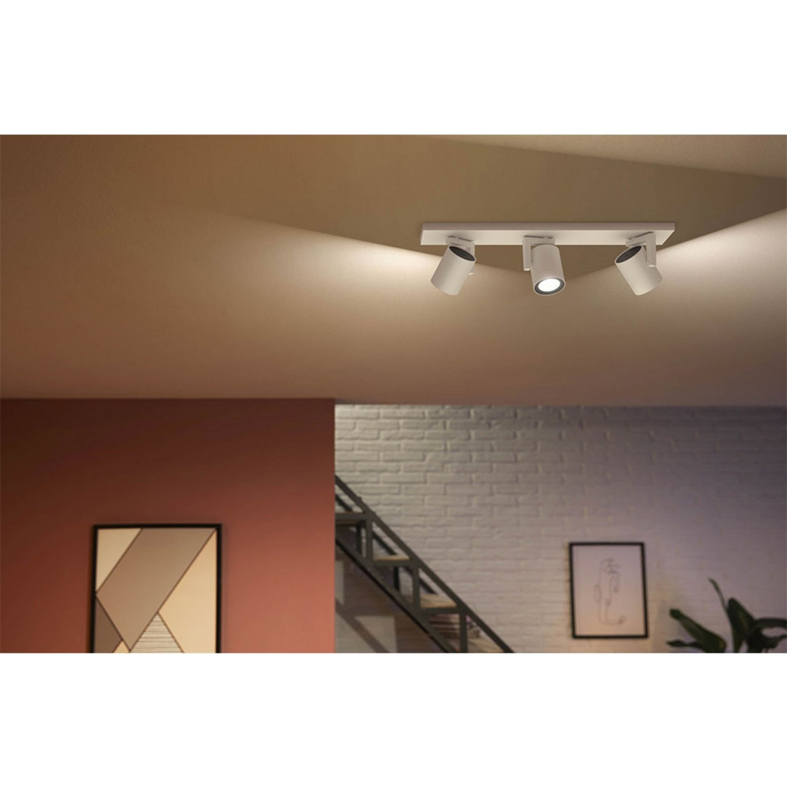 Argenta Spot White 3 pcs. Bluetooth White/Color Amb. - Philips Hue