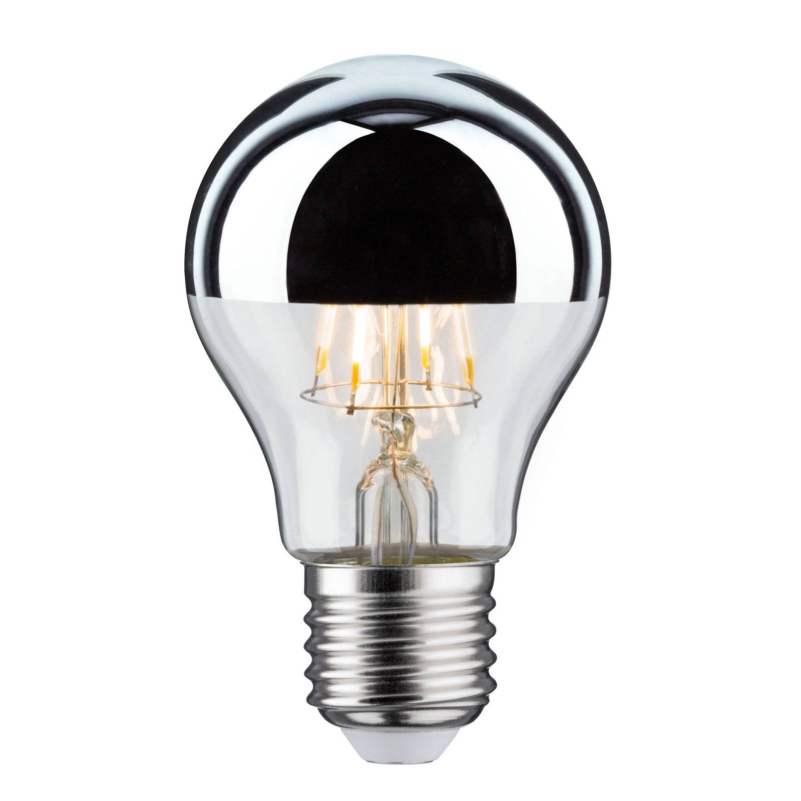Paulmann LED-lampa E27 drop 827 huvudspegel 4,8W