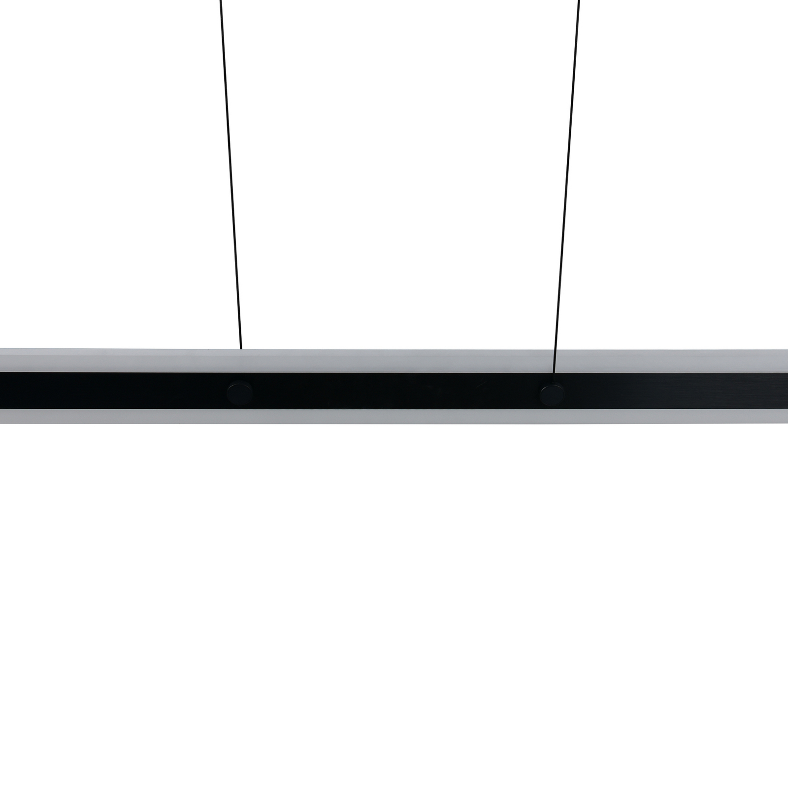Candeeiro suspenso LED Arcola, preto, comprimento 115 cm, CCT, 2 lâmpadas. Candeeiro suspenso LED Arcola, preto, comprimento 115 cm, CCT, 2 lâmpadas.