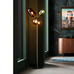 Lampe sur pied KARE Balloon Dance, multicolore, verre, 160 cm, E27