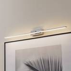 LED-vägglampa Miroir 80 cm krom 3000K