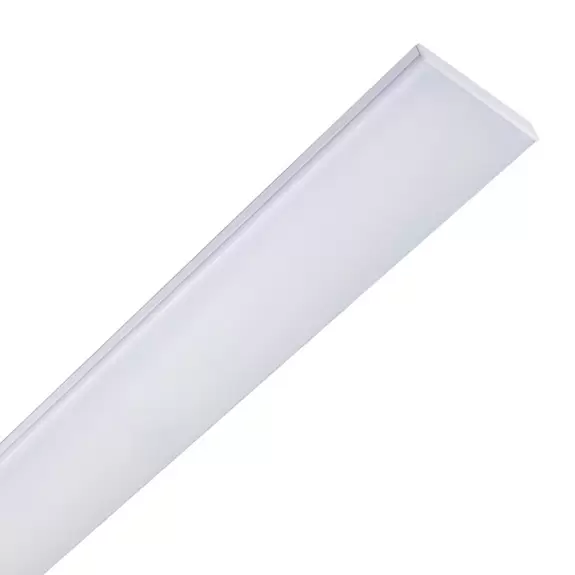 Lampenwelt LED-Deckenlampe Planus 60 mit universalweißen LEDs