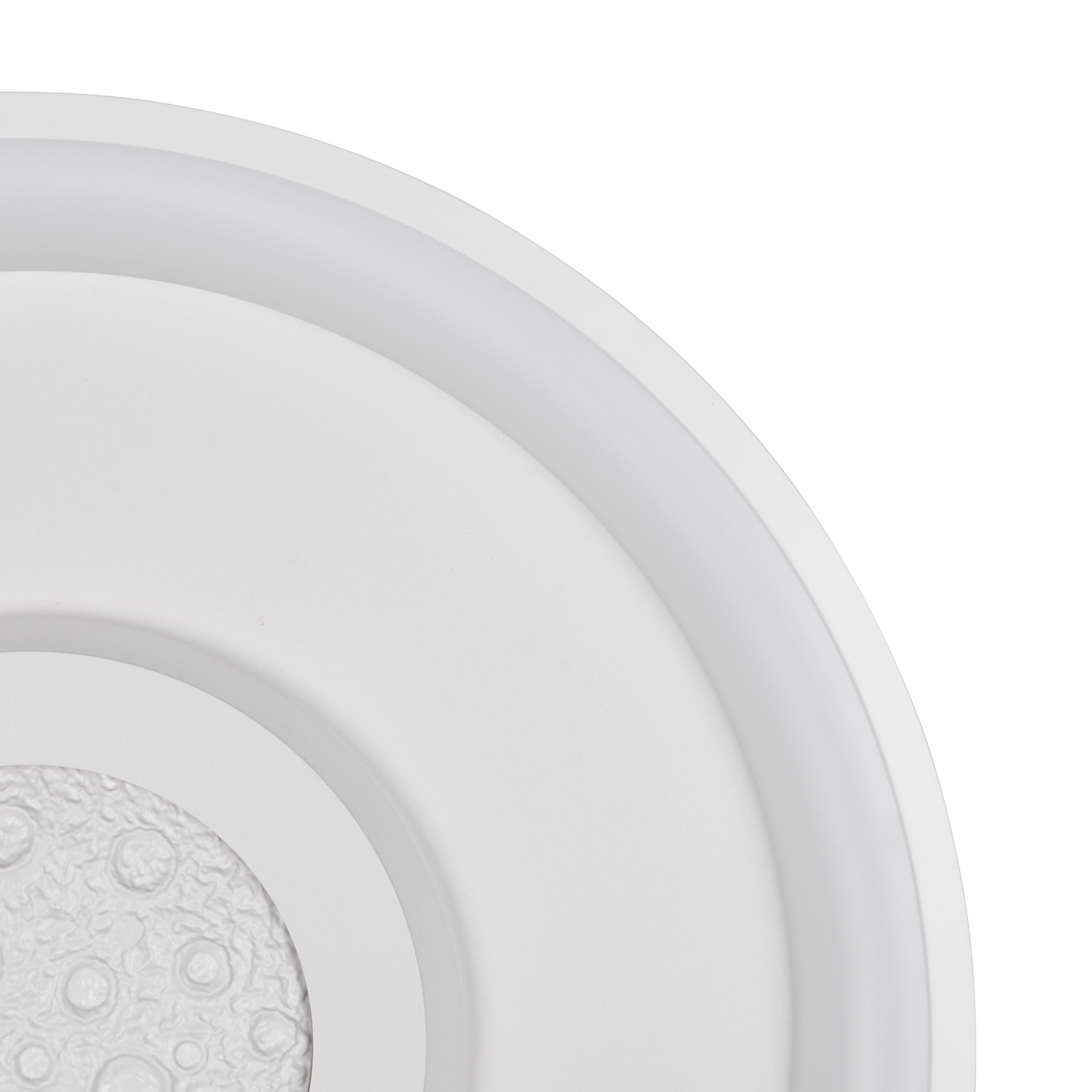 Plafoniera LED Nexalo, bianca, in metallo, CCT, telecomando Plafoniera LED Nexalo, bianca, in metallo, CCT, telecomando
