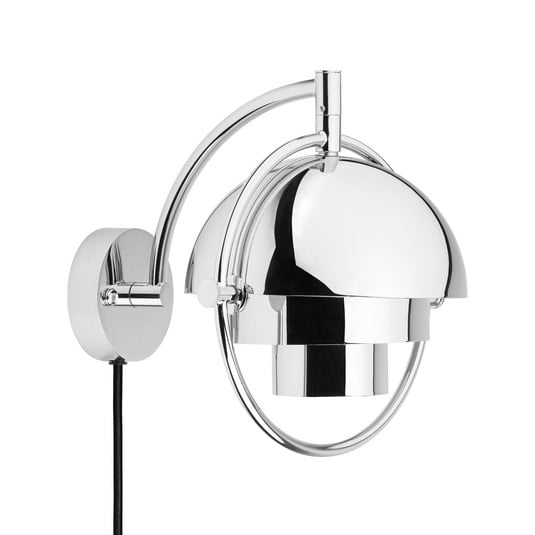 Applique murale Multi-Line chromée métal G9 - GUBI