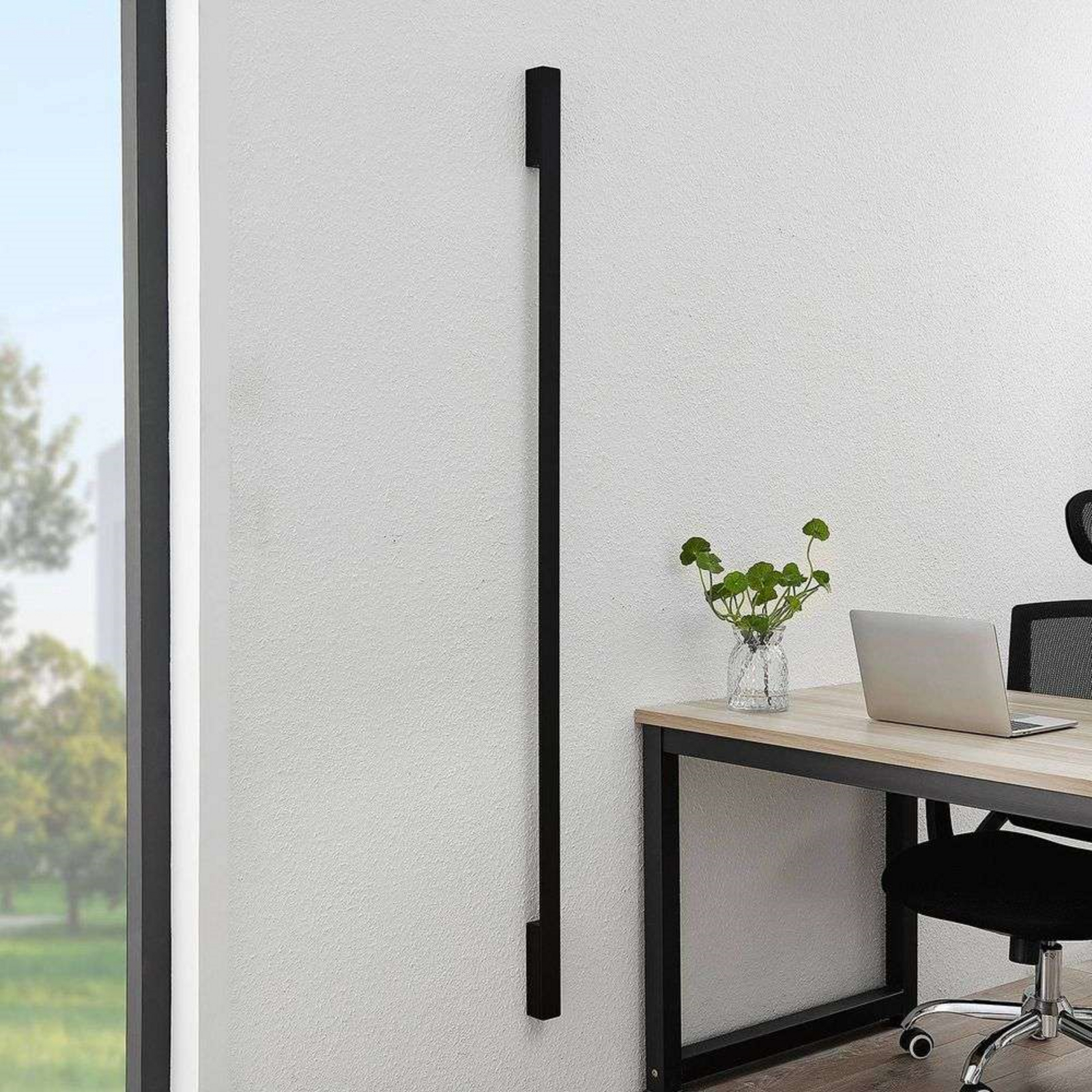 Ivano Aplique de Pared H170 Black - Arcchio