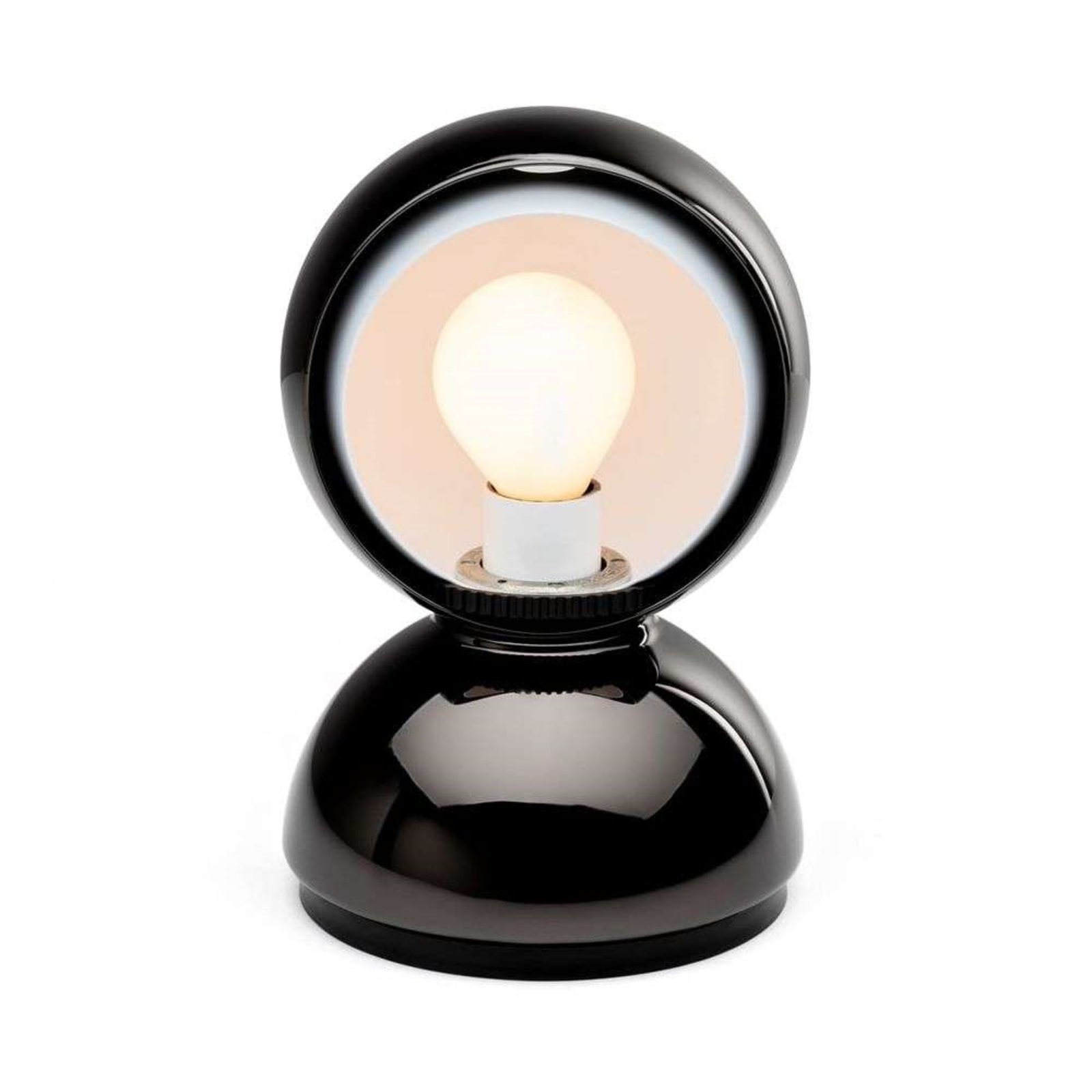 Artemide Eclisse stolní lampa, lesklá černá