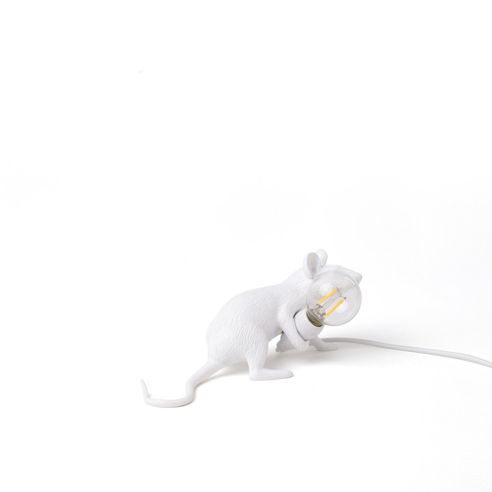 Mouse Lamp Lop Lying Down Lampa Stołowa - Seletti
