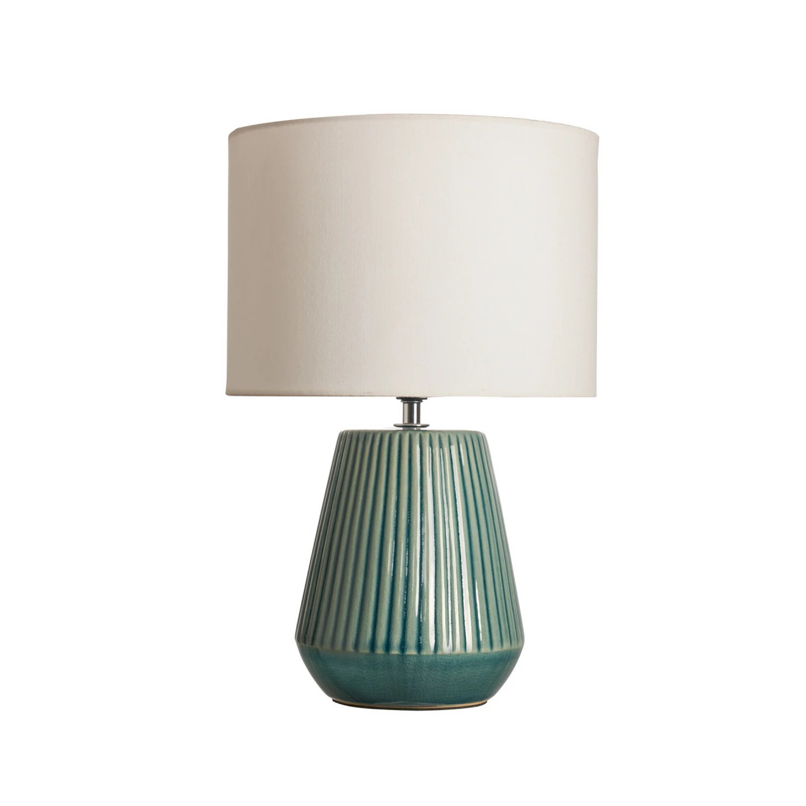 Pauleen tafellamp LOVE IT CLASSY, wit/groen, hoogte 36 cm