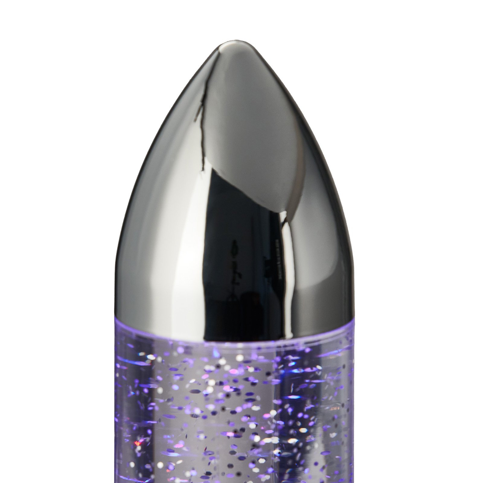 LED-bordslampa Apollo, titanfärgad, höjd 33 cm, RGB, USB