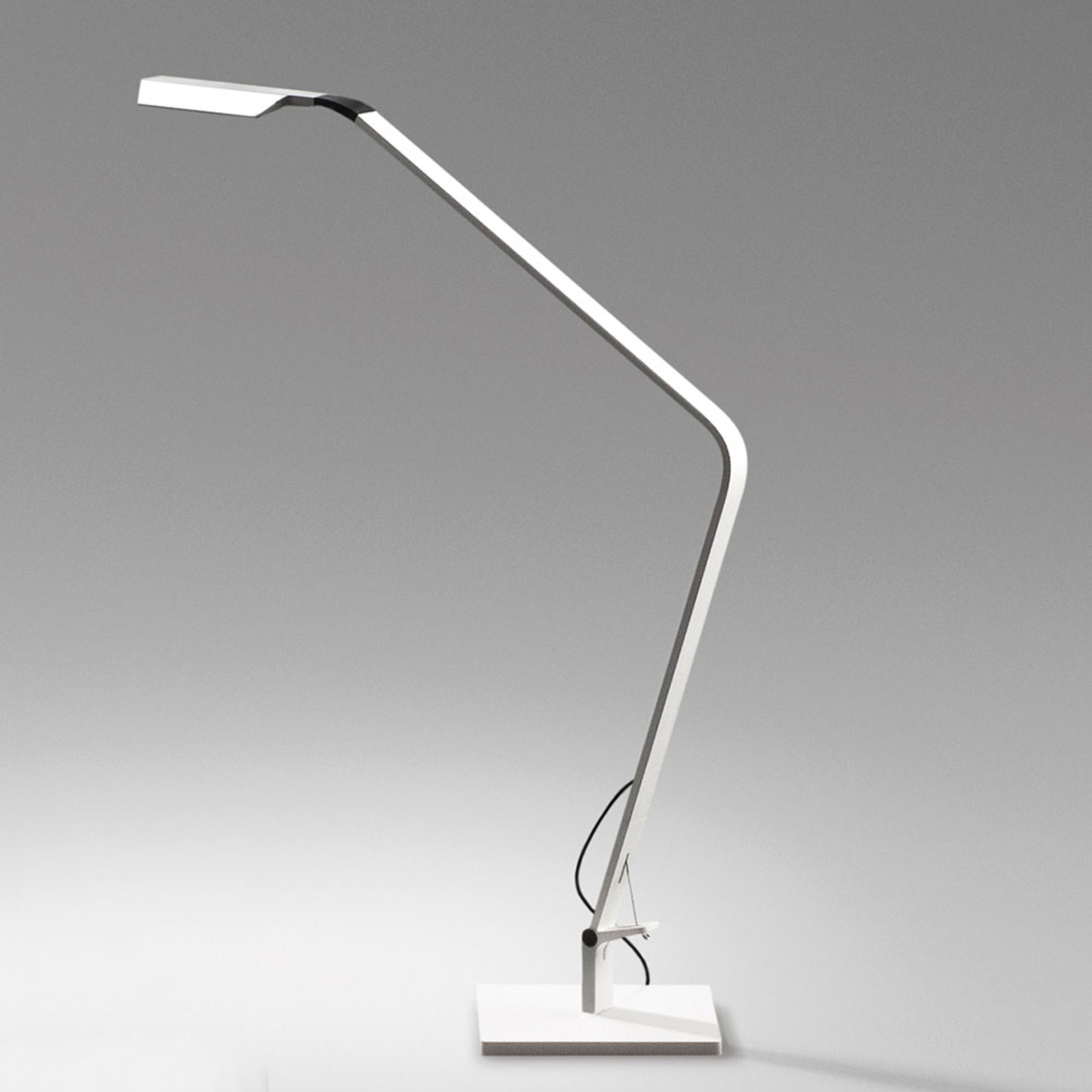 Vibia Flex - димируема LED настолна лампа, матово бяла