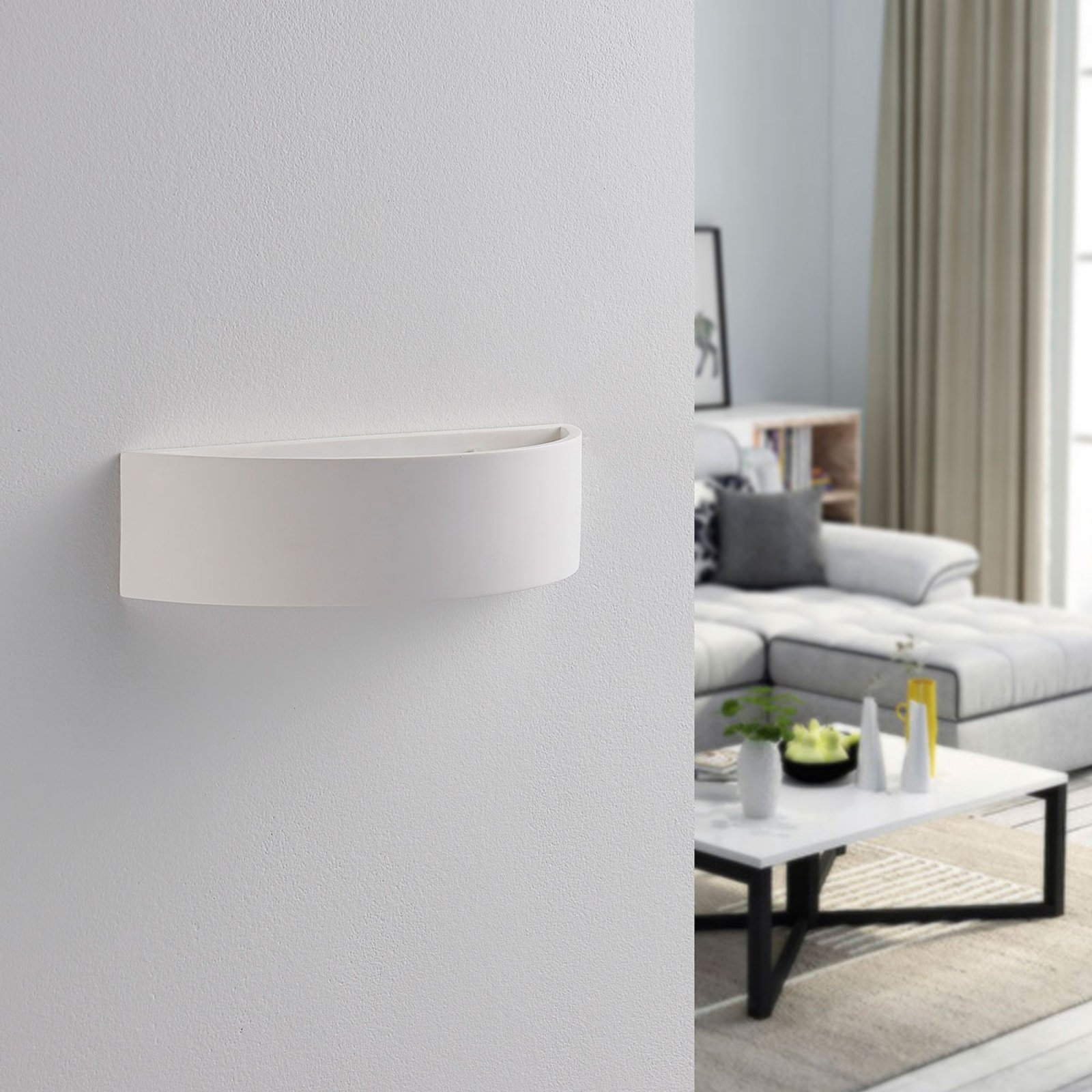 Aurel Wall Lamp White - Lindby