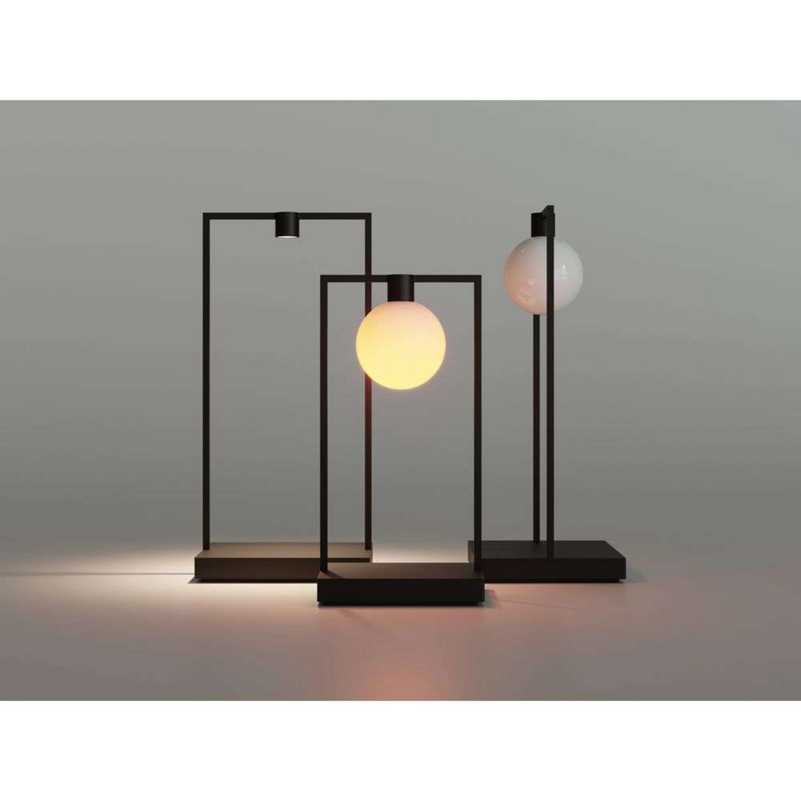 Curiosity 45 Focus Lampă de Masă Black/Brown - Artemide