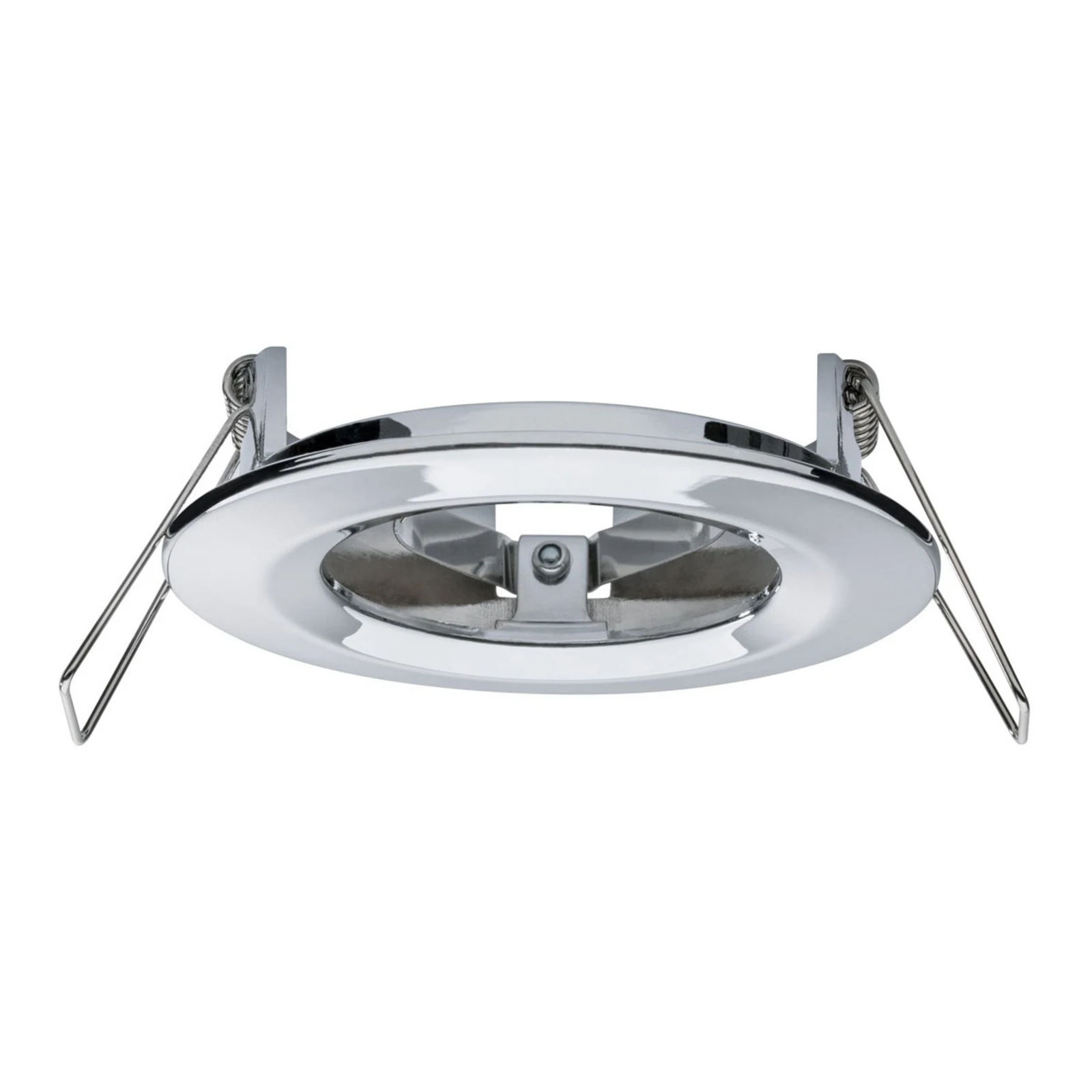Paulmann 3er Spot Nova rund starr, chrom, IP44, GU10 dimmbar