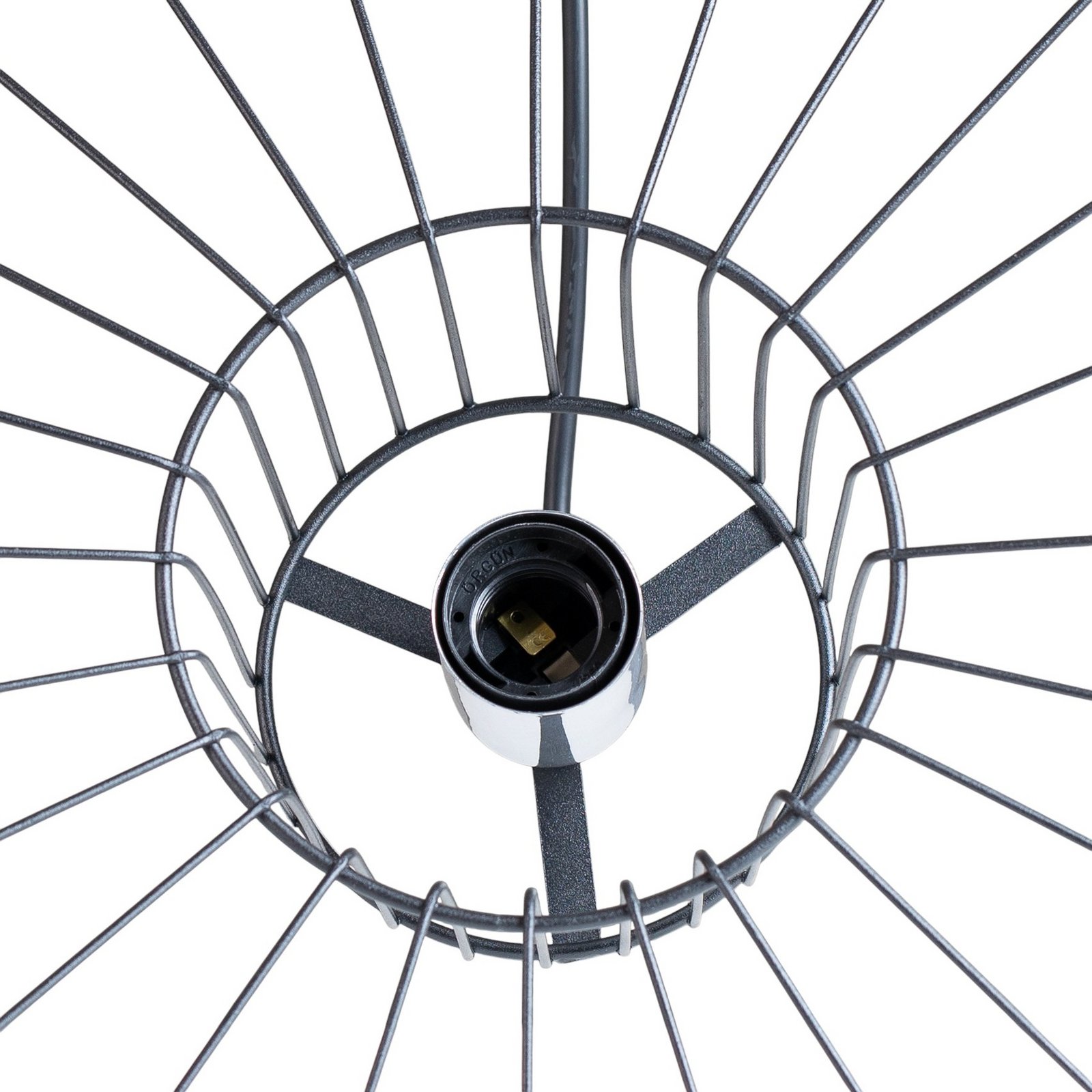 Suspension Tel, noir, Ø 50 cm, métal