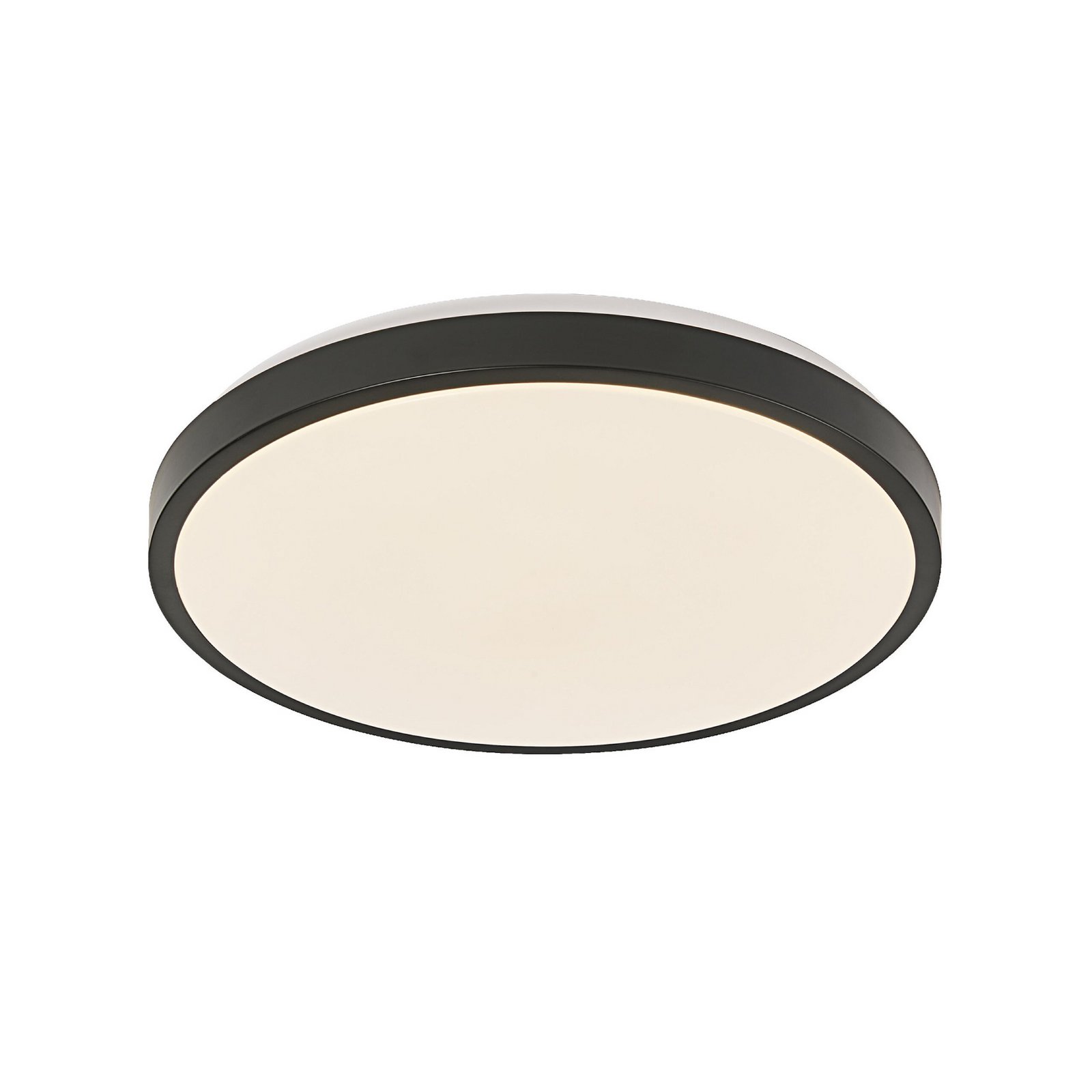 Lampa sufitowa LED OSRAM ORBIS LONDON, czarna, Ø 40 cm, metal