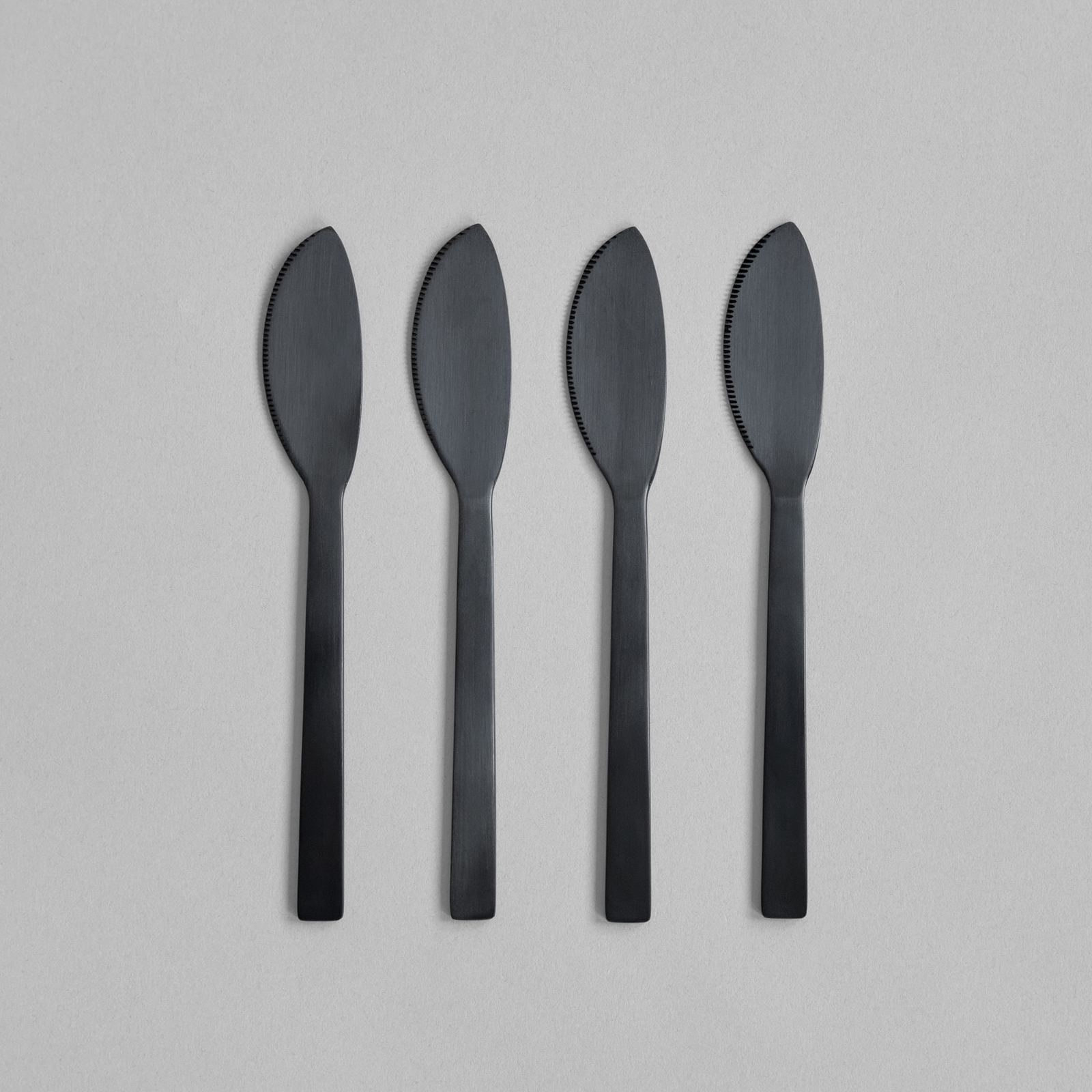 Zestaw 4 noży do masła Kogei, czarny, 17 cm – 101 Copenhagen