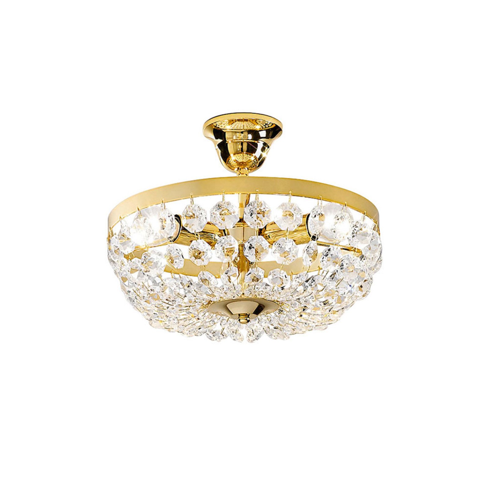 Valerie ceiling light, gold