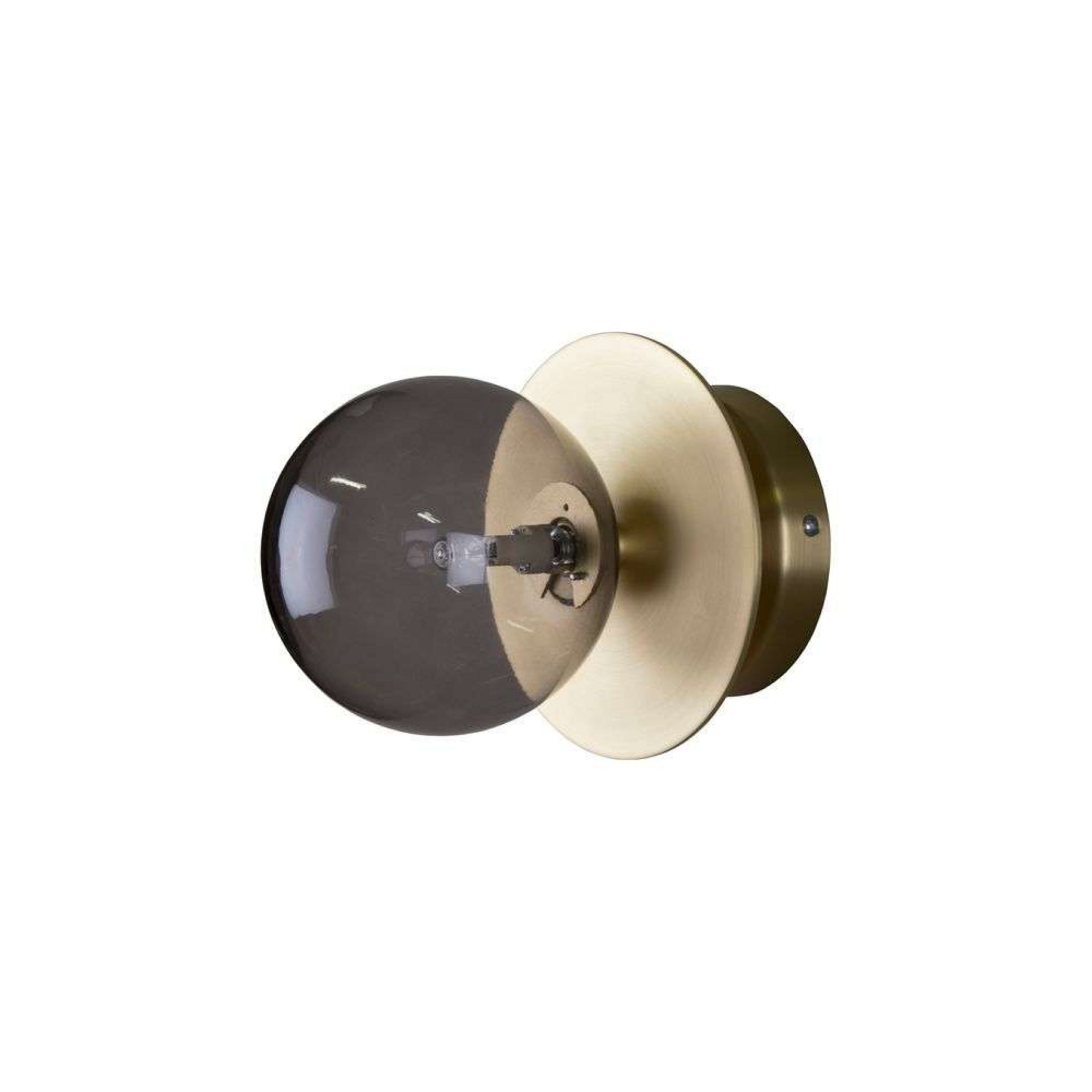 Art Deco Væg-/Loftlampe IP44 Smoke - Globen Lighting
