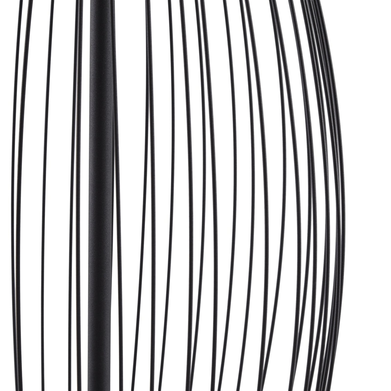 Richi vanjska podna LED lampa, visina 90 cm, crna, IP44, metal - Lucande