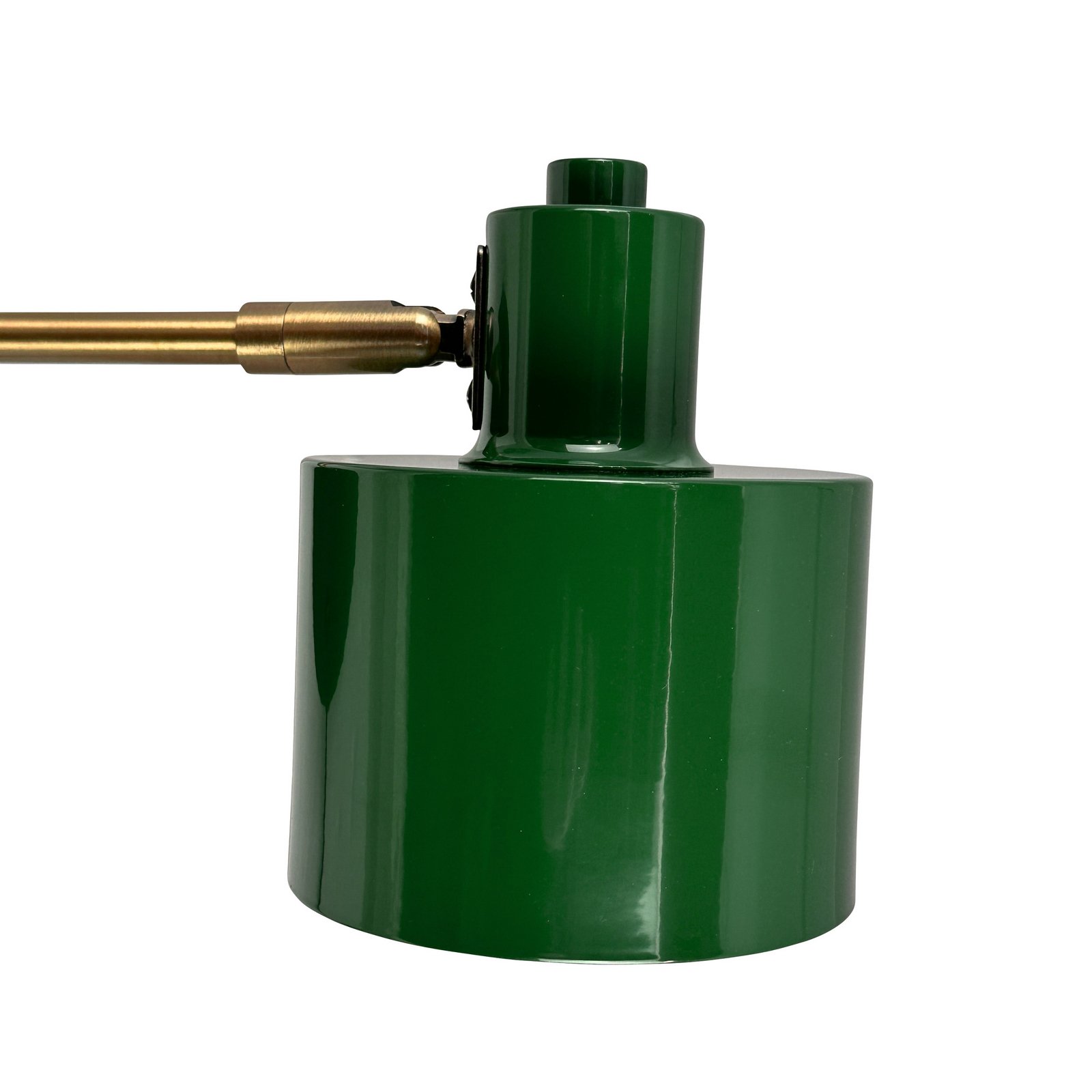 Dyberg Larsen Ocean wall lamp, dark green, projection 30 cm